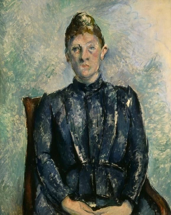 Ritratto di madame cezanne, 1885 - Paris, Musée De L’orangerie